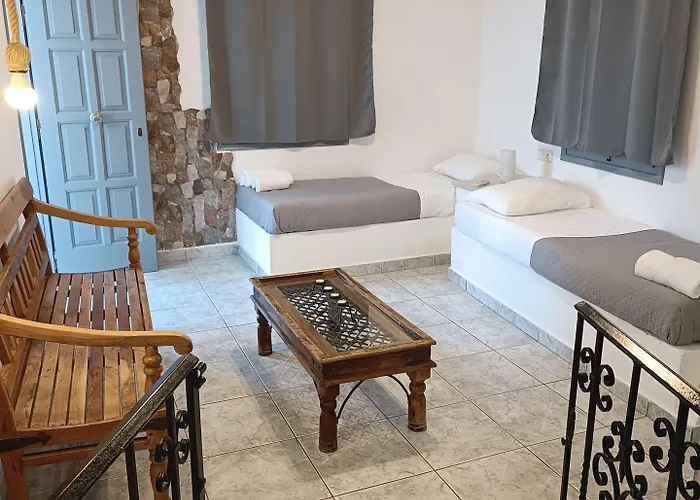 Naxos Summerland Lägenhetshotell Kastrákion