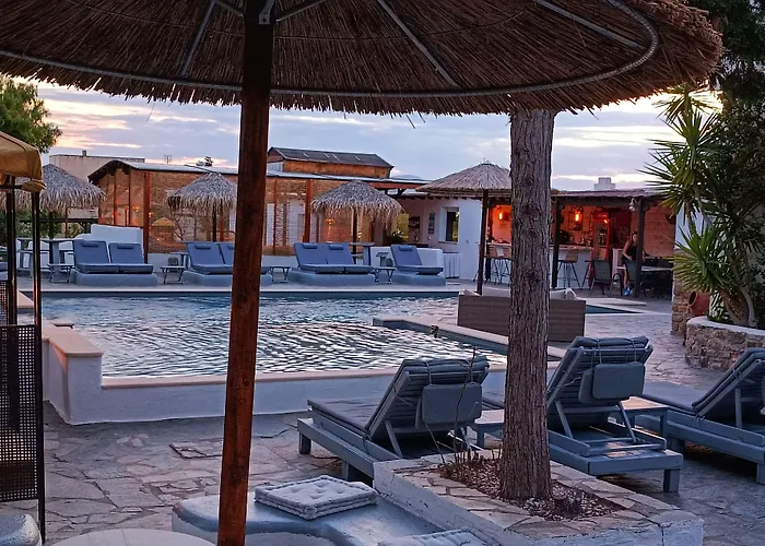 Naxos Summerland Lägenhetshotell Kastrákion